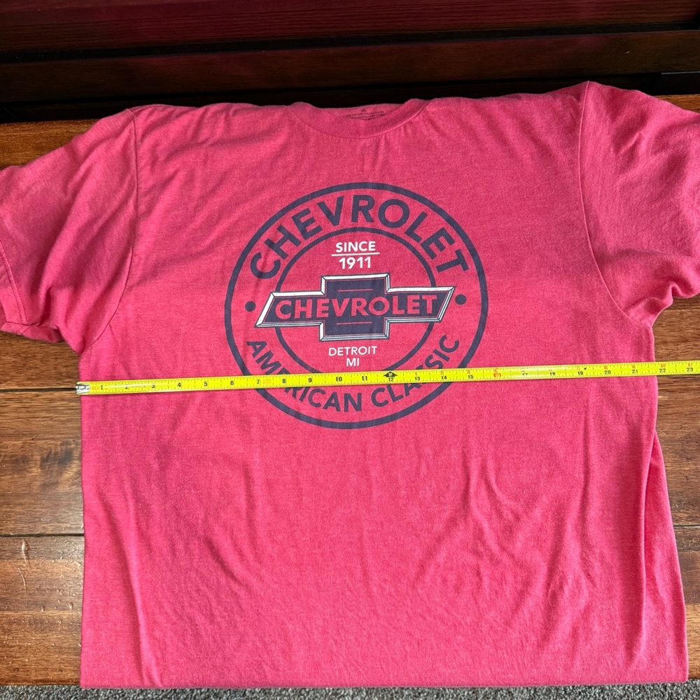 Sonoma Pink Chevrolet T-Shirt Size XL - Picture 5 of 6